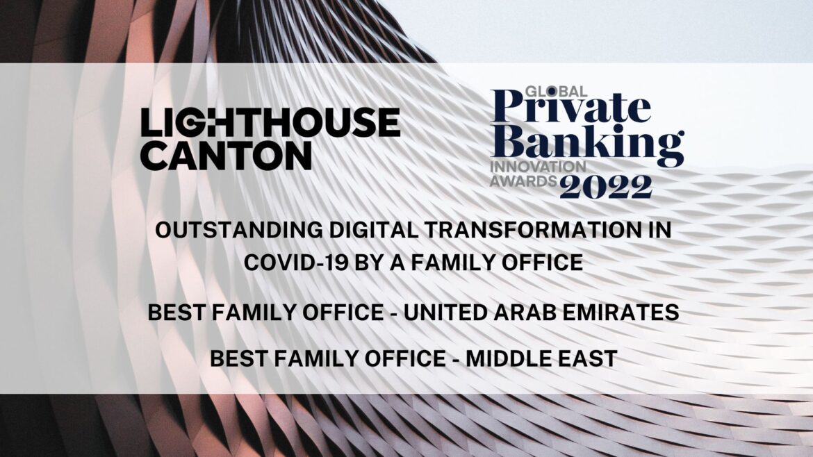 Lighthouse Canton wins three categories at Global Private Banking Innovation Awards 2022