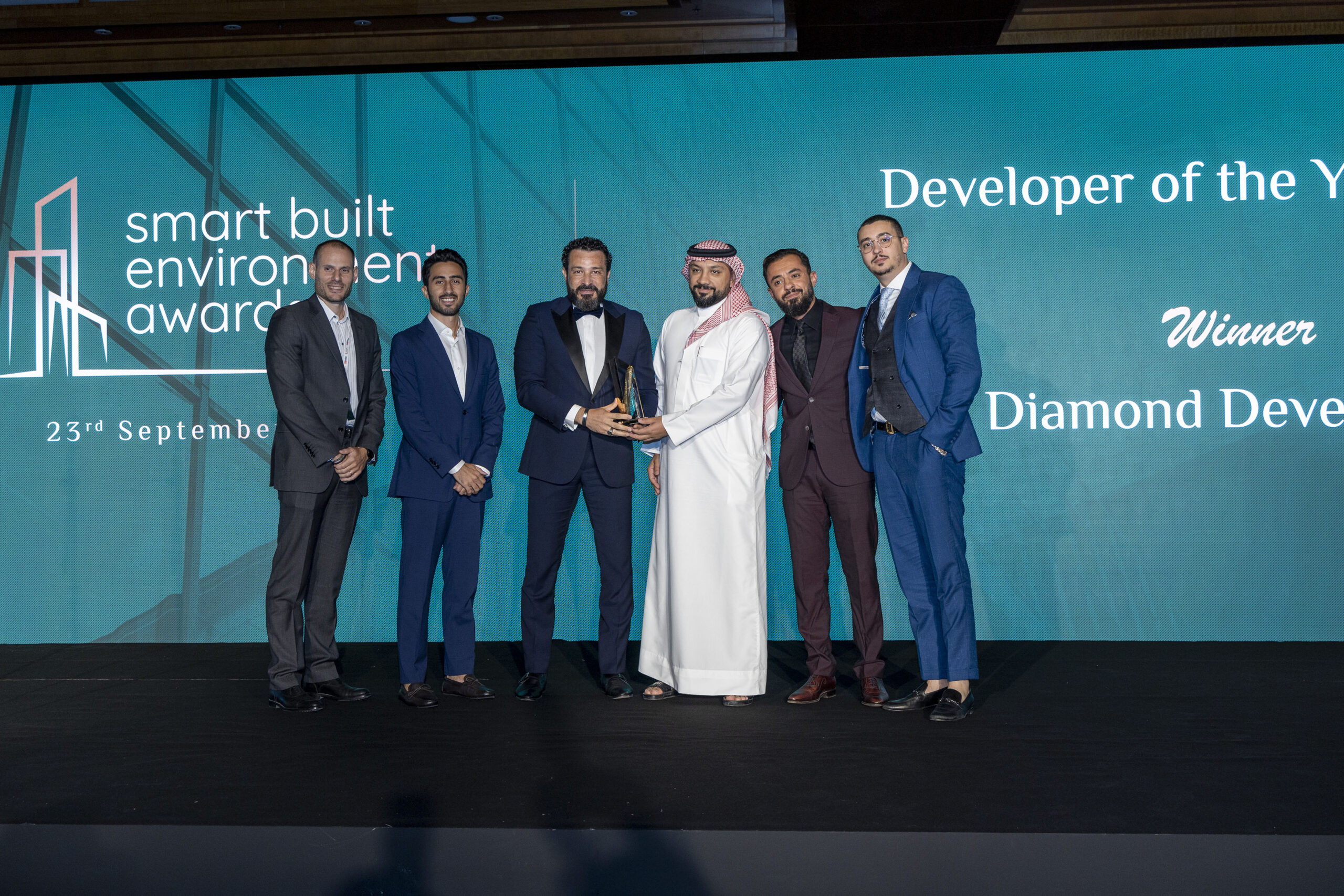 Diamond Developers & The sustainable City bags three awards at Smart Built Environment Awards 2022