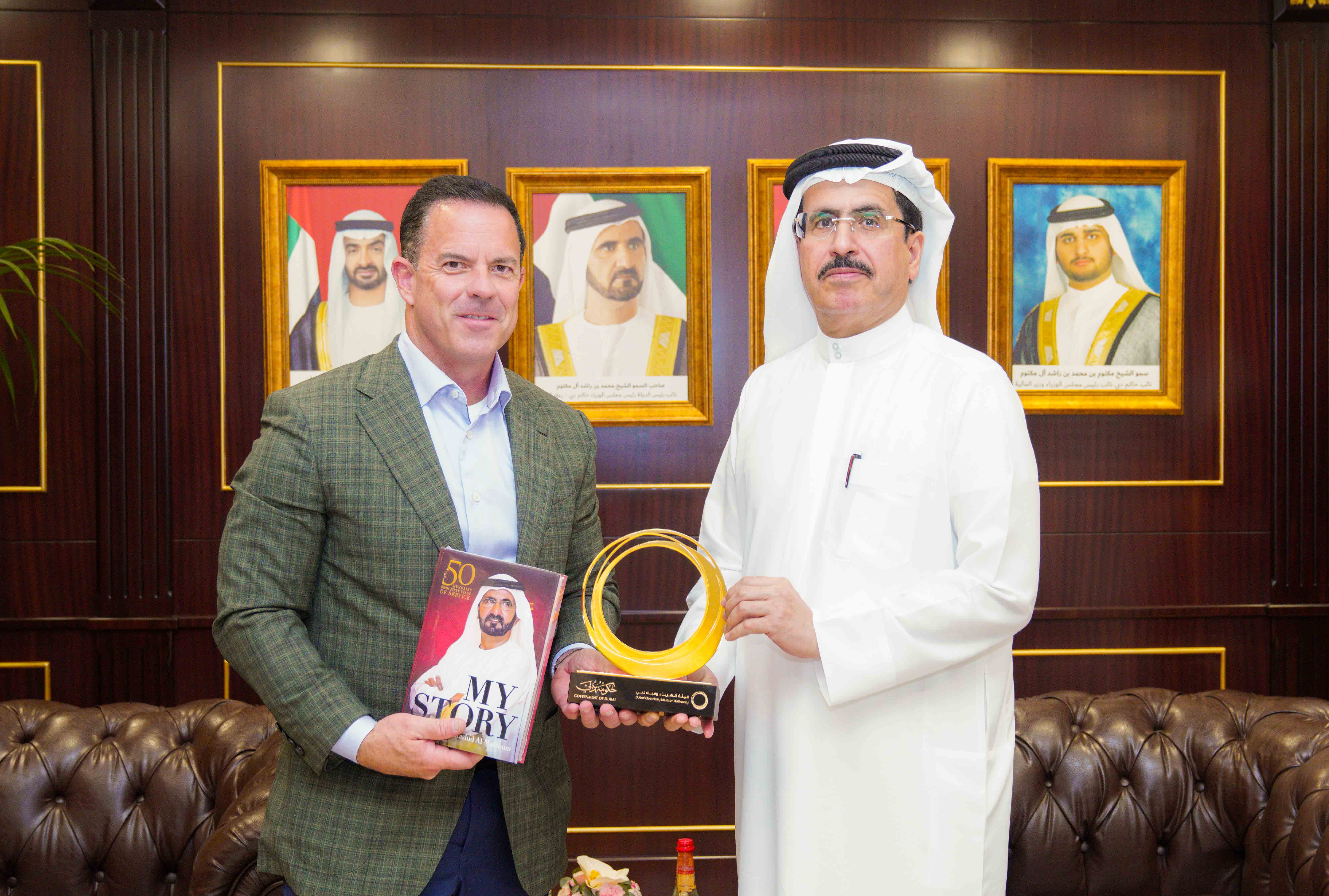 DEWA CEO receives Speaker of Utah House of Representatives