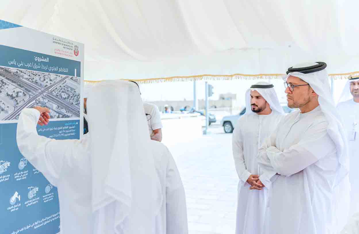 Abu Dhabi inaugurates a new bridge linking Bani Yas East and Bani Yas ...