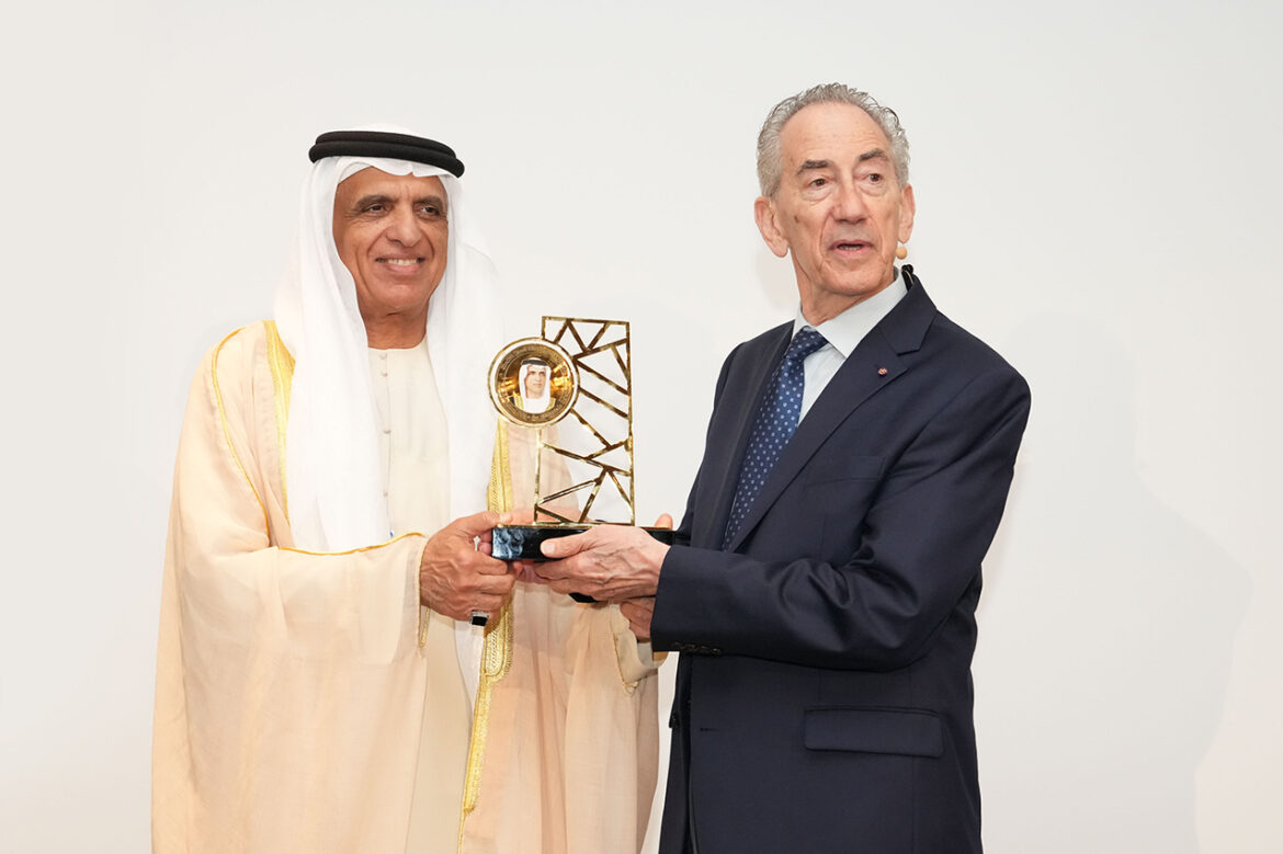 Sheikh Saud International Prize awarded to Prof. Michael Klein at IWAM 2024 in Ras Al Khaimah