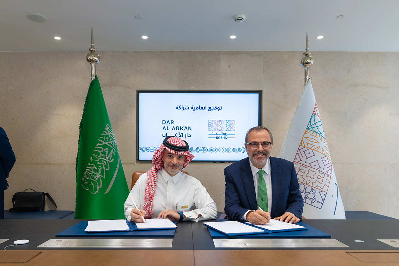 DAR AL ARKAN EXTENDS COLLABORATION WITH ROSHN FOR A NEW PROJECT IN SEDRA