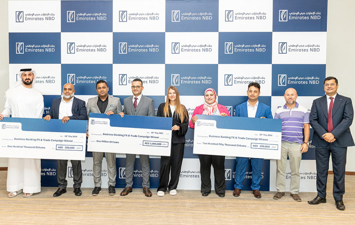 Emirates NBD announces grand prize winners of ‘Foreign Exchange and Trade’ customer promotion