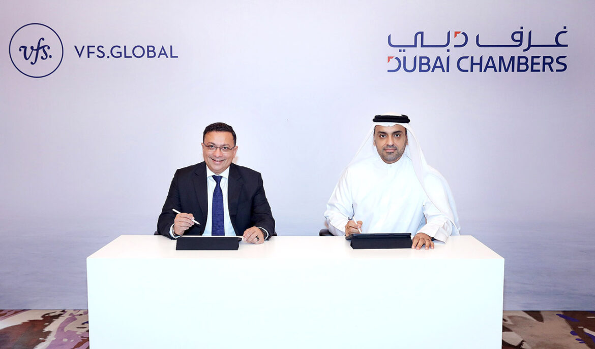 Dubai Chambers signs MoU with VFS Global to accelerate global expansion of Dubai-based companies