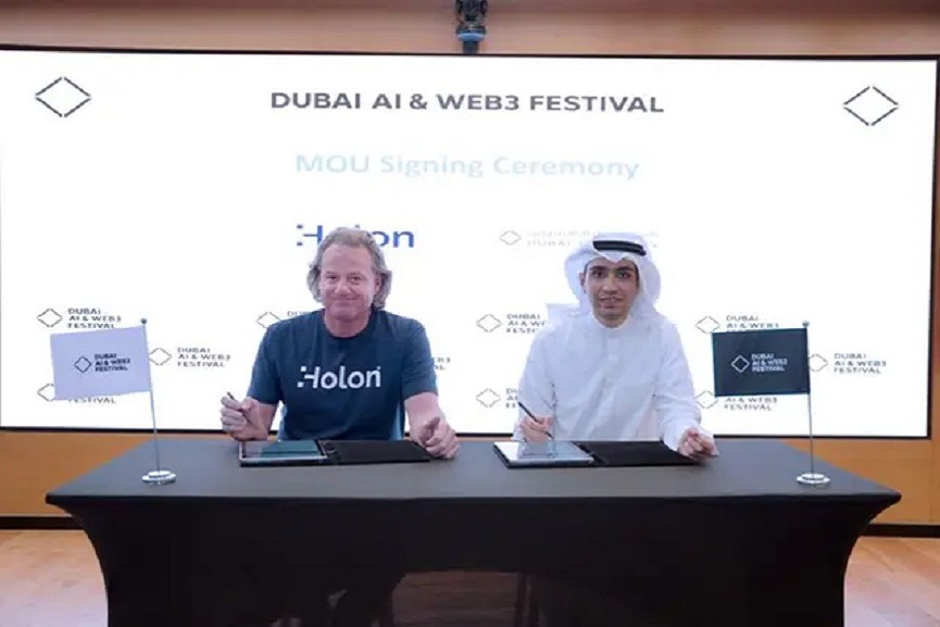 Holon Forges Ground-breaking Partnership to Power a Sustainable Data Future at the Dubai AI & Web3 Festival