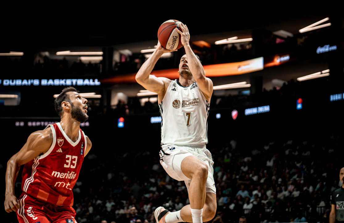 DUBAI BASKETBALL DEFEATS DEFENDING ABA LEAGUE CHAMPIONS IN STUNNING SOLD-OUT UPSET