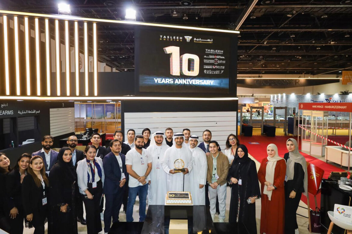 Tasleeh Holding Celebrates a Decade of Success at ADIHEX 2024 with Prestigious Award