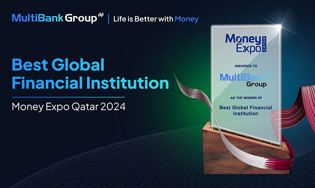 MultiBank Group Honored to Receive the Best Global Financial Institution Award at Money Expo Qatar 2024