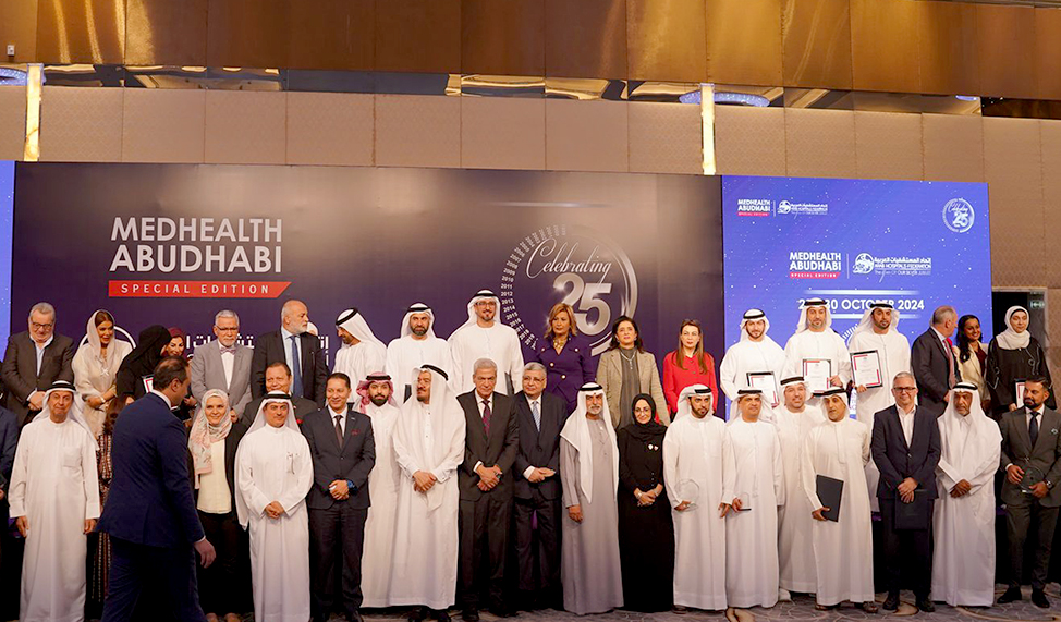 Sheikh Shakhbout Medical City Honoured with Multiple Prestigious Awards by Arab Hospitals Federation