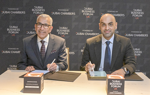 Dubai Chambers signs MoU with London Chamber of Commerce and Industry to strengthen business relations