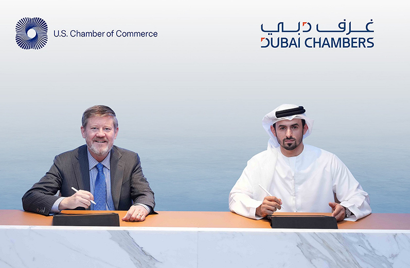 Dubai Chambers signs an MoU with United States Chamber of Commerce