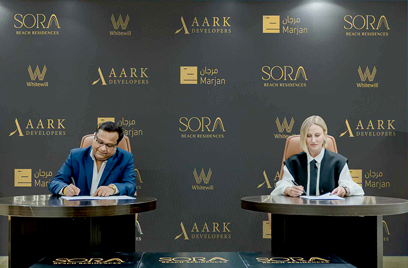 Whitewill appointed Master Broker for AED4 billion Sora Beach Residences by Aark Developers’