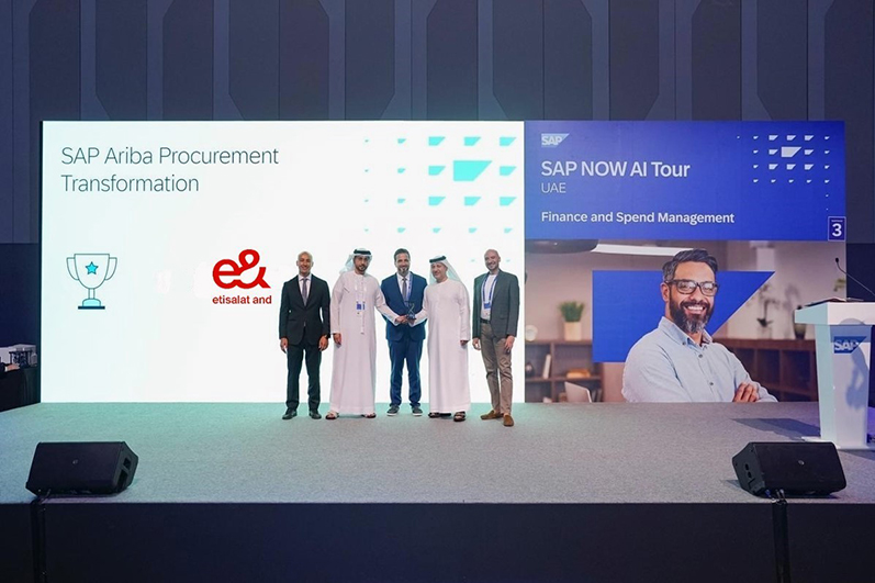 e& sets new benchmark in sourcing, winning ‘Best Procurement Transformation’ at SAP NOW AI Tour