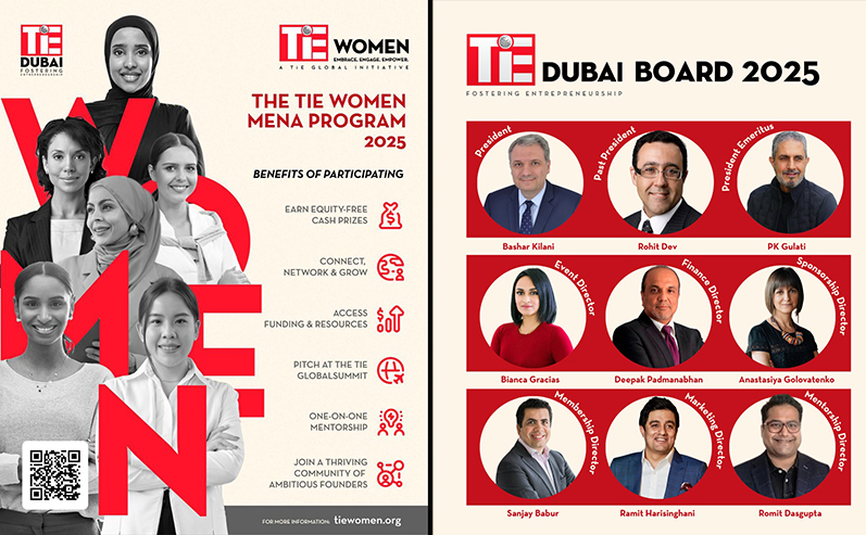 TiE Dubai Unveils New Board for 2025–2026 Term to Propel Entrepreneurial Growth Across the MENA Region