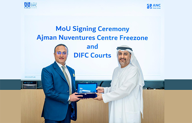 Ajman NuVentures Centre Free Zone Signs MoU with DIFC Courts