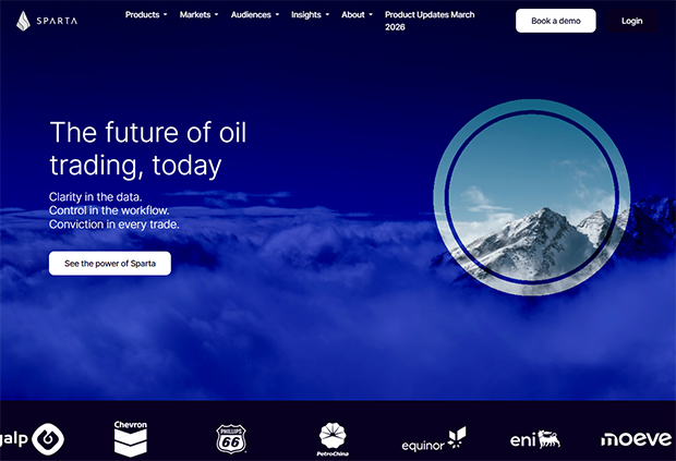 Sparta launches “Ascend to Clarity”– elevating the forward view in oil trading
