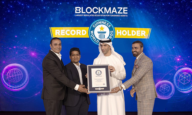 Blockmaze Earns Guinness World Records™ Recognition for Regulatory Excellence in Blockchain