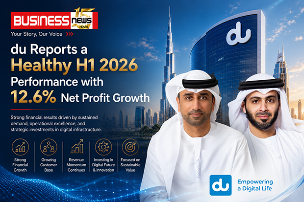 du reports a healthy H1 2026 performance with 12.6% net profit growth