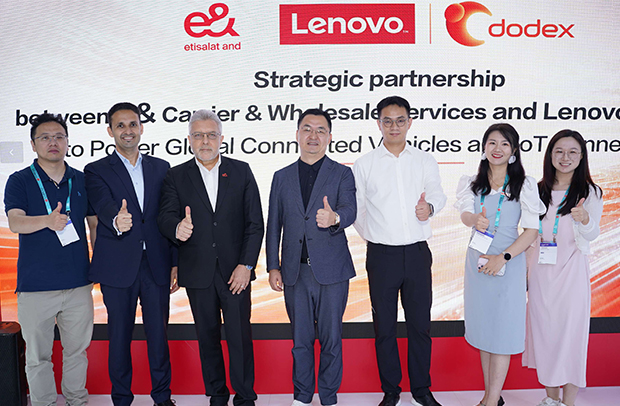 e& Carrier & Wholesale Services and Lenovo Connect partner to accelerate global connected vehicle and IoT services