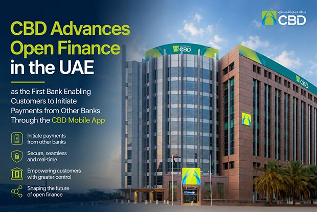CBD Advances Open Finance in the UAE as First Bank to Enable Payments from Other Banks via the CBD Mobile App