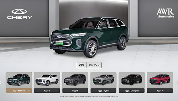 Chery UAE Brings the Showroom Home with New 360° Virtual Experience