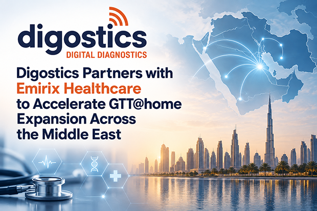 Digostics Partners with Emirix Healthcare to Accelerate GTT@home Expansion Across the Middle East